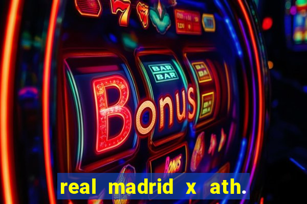 real madrid x ath. bilbao palpite